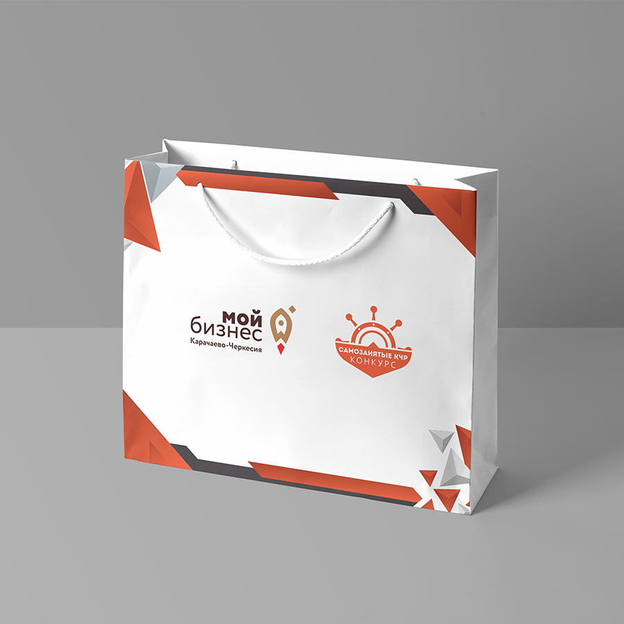Дизайн пакетов с логотипом