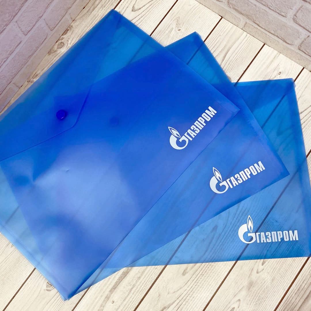 Пластиковые папки с логотипом в Ставрополе